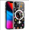 Cute Heart Magnetic Case for iPhone 14-17 Pro Max - Transparent Full Coverage
