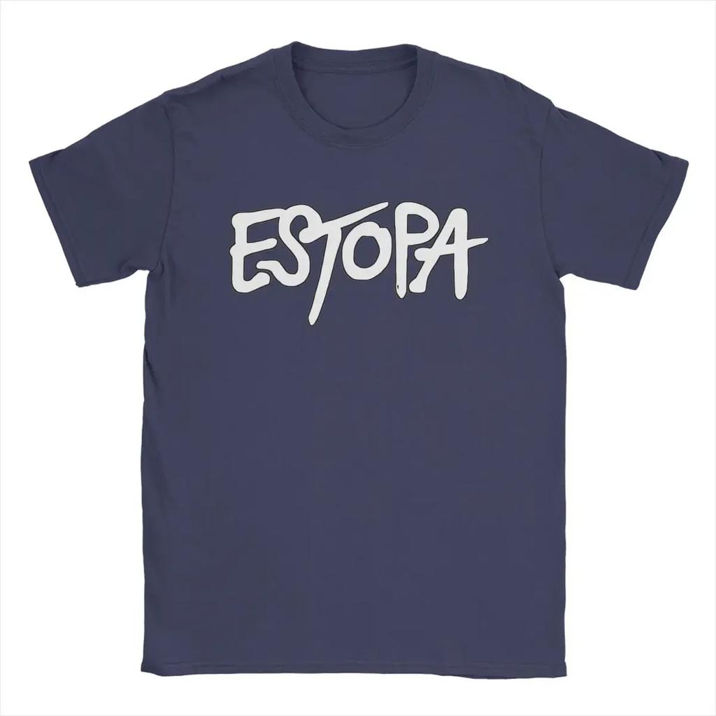 Cooles Estopa Punk Rock Band T-Shirt Persönlichkeit Street Fashion Herren Damen Baumwoll-T-Shirt Druck Kleidung Streetwear Oberteile