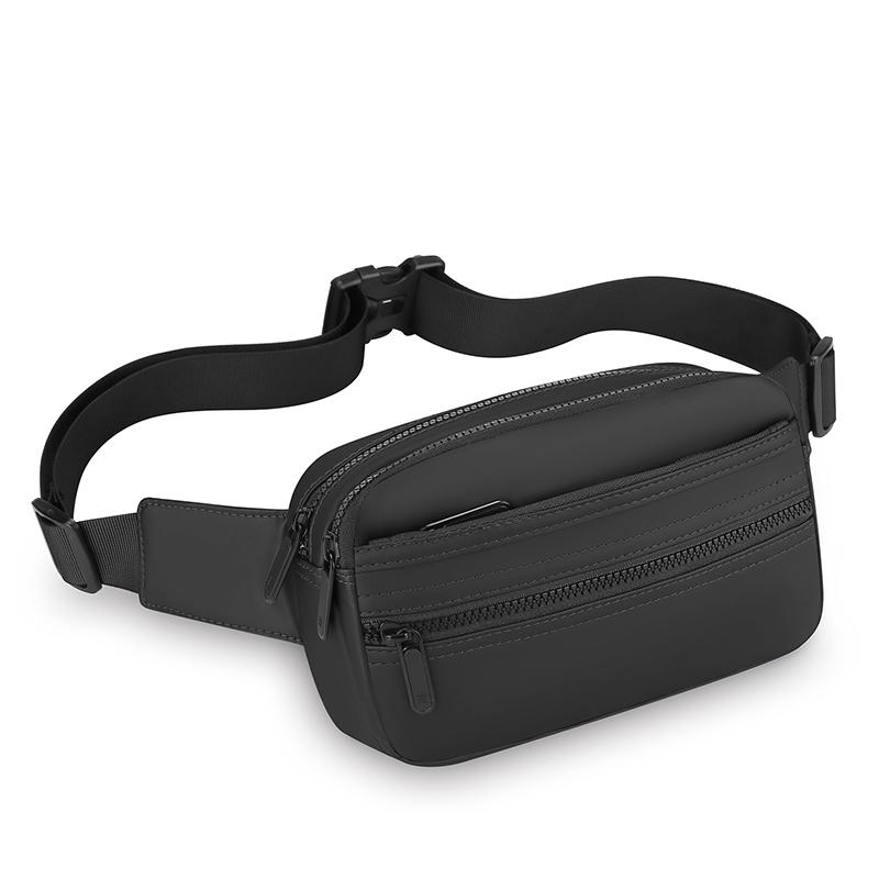 Men's Waist Bag Chest Bag Multi-Functional Shoulder Crossbody Bag