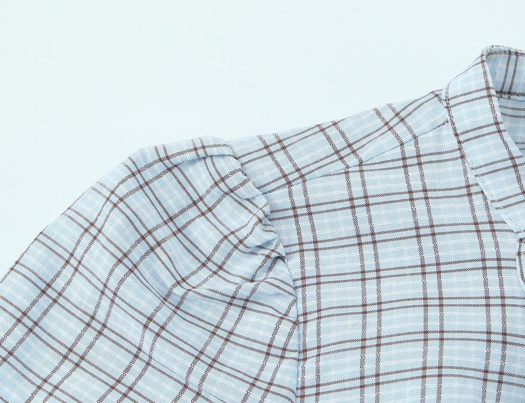 Autumn/Winter 2025 Stylish Waist-Cinching Plaid Dress for Women - Versatile and Elegant for Work or Casual Wear
