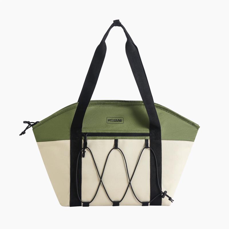 Fashionable Large Capacity Waterproof Insulated Picnic Bag – Fresh-keeping Lunch & Travel Cooler