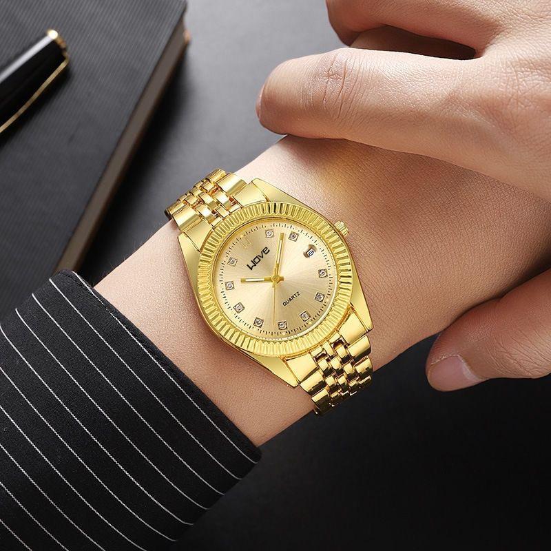 Langjue Watch Men'S Versatile Men'S Watch Calendar Men'S Watch Couple Watch