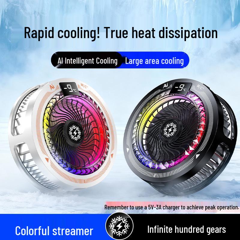 TH25 AI Dual Display Magnetic Phone Cooler with Advanced Cold Control
