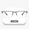 High Quality Half Frame Square Prescription Glasses Anti Blue Light/Photochromic/ Shortsight/Hyperopia/Progressive/Bifocal Eyeglasses Unisex