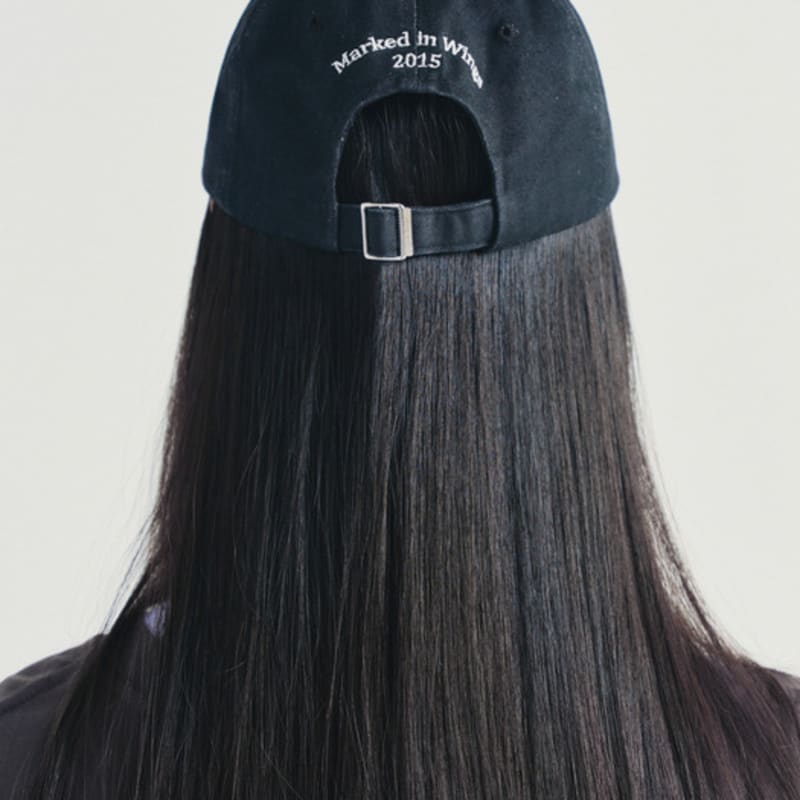 NICK&NICOLE NICOLE SEOUL CIRCLE BALL cap_VINTAGE Black