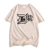 D12 Band Printing T-shirt Grunge Hip Hop Unisex Streetwear Cotton Short Sleeve Male T Shirt Summer Round Neck Mens Tshirt Print