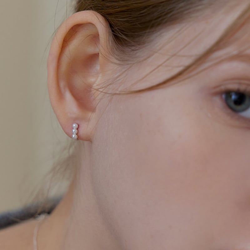 Lewe Petite Pearl One-touch Earring