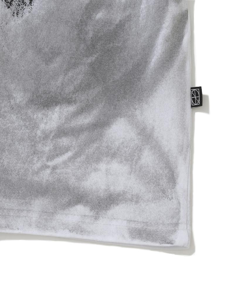 NOT4NERD Candle Residue Oil Washed Loose Cropped T-Shirts - White