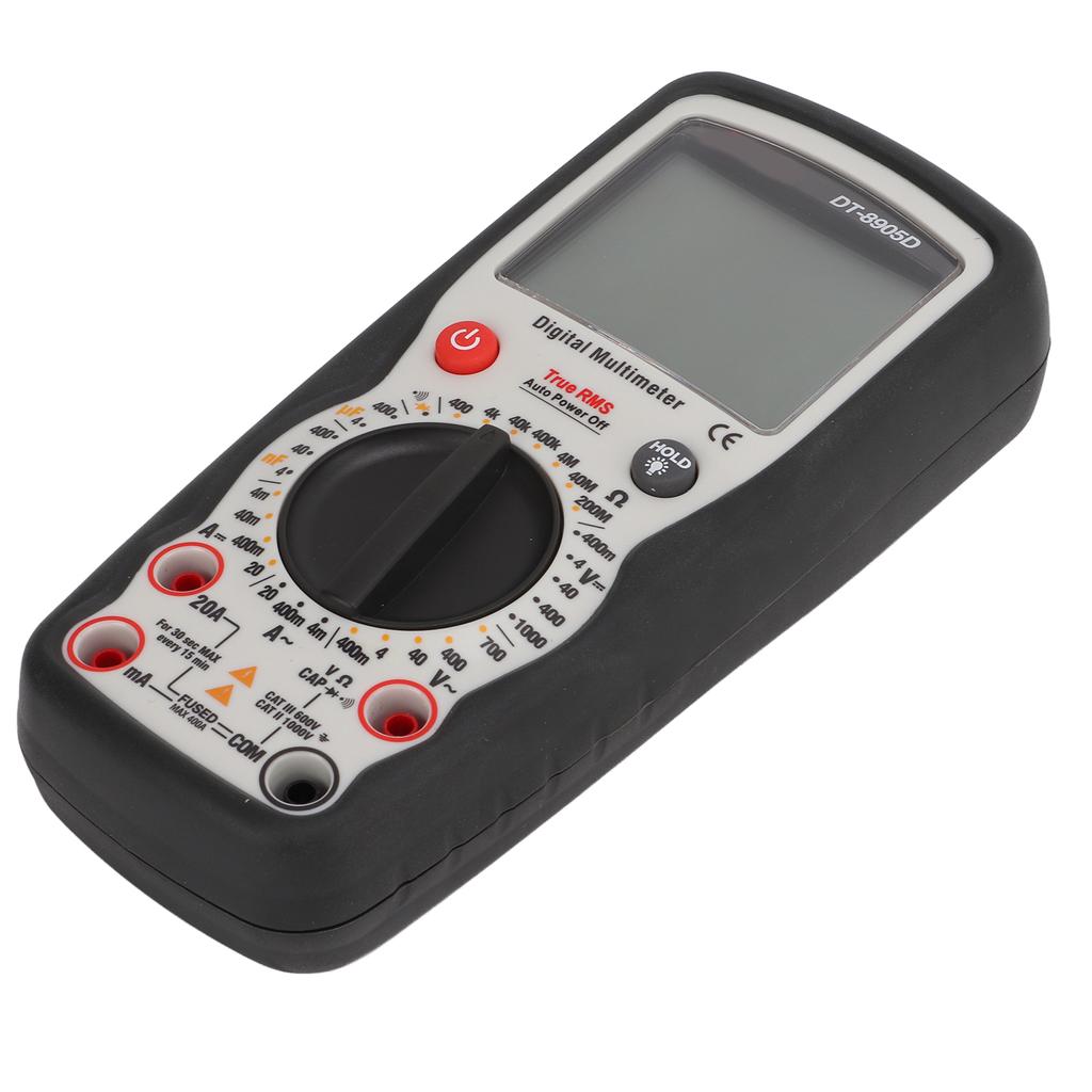 DT‑8905D LCD Digital Multimeter High Accuracy Portable Voltage Current Tester Detector Resistance Capacitance Meter
