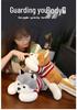 Husky Plush Sleeping Pillow Toy for Kids - Cute Cartoon Design