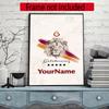 Galatasaray Customize Your Name Diamond Painting Round Diamond Diy Frameless Holiday Artwork Suitable For Home Office Wall Decoration