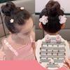 Bambini Dolce Carino Cartone Animato Pettine per Capelli Antiscivolo Pettine a Inserimento Acconciatura Accessori