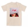 JADE IT Girl Single Printing T-shirt 2025 New Fashion Men Women Tshirt Cotton Round Neck Comfortable Tee-shirt Aesthetic Clothes