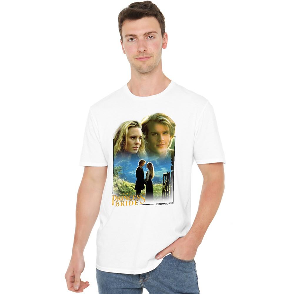 Pricess Bride Buttercup Westley T-Shirt S-3XL White XXXXL