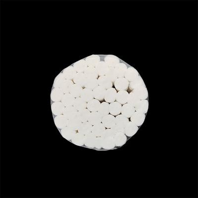 Hochabsorbierende dentale hämostatische Watterolle 1,0*3,8 cm dentale Watterolle absorbierende Watterolle feuchtigkeitsbeständige Watterolle
