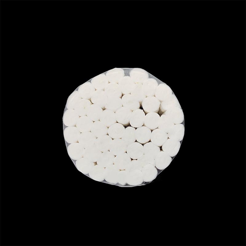 High Absorbent Dental Hemostatic Cotton Roll 1.0*3.8Cm Dental Cotton Roll Absorbent Cotton Roll Moisture Proof Cotton Roll