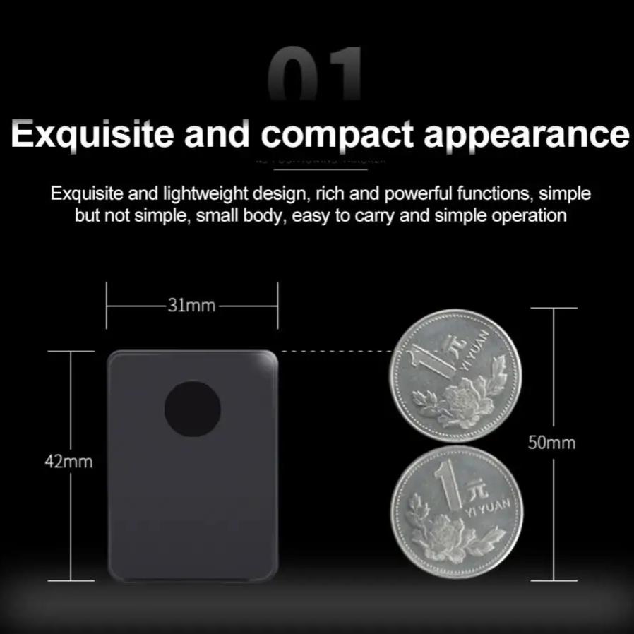 N9 SIM Card GSM Remote Listening Audio Surveillance Device Micro LBS Tracker Two Way Calling Voice Monitor Accessories