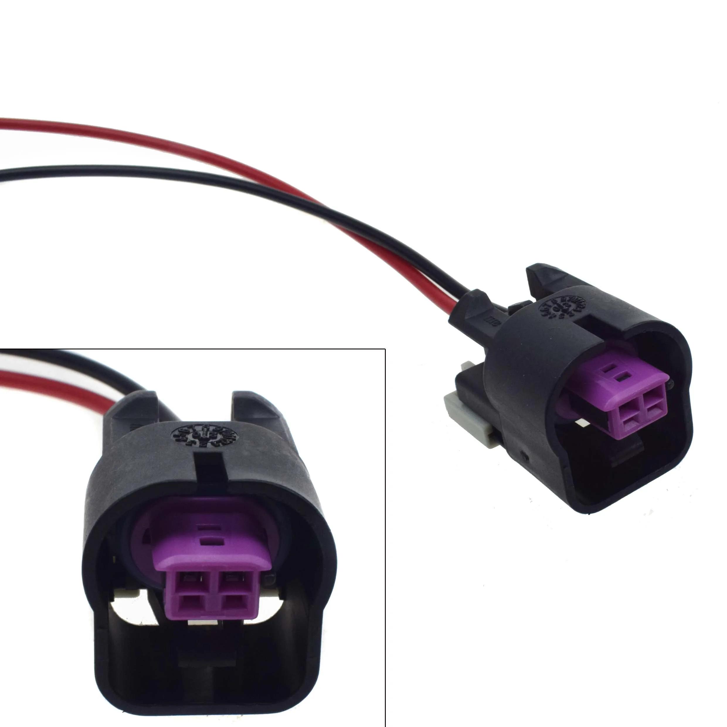 Car Intake OR Exhaust VVT Variable Valve Timing Solenoid Valve Connector Harness Plug For Chevrolet GMC Buick Pontiac 2.4L 2.0L Intake Valve Plug
