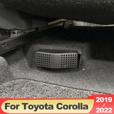 For Toyota Corolla    2022 E210 12th Car Rear Seat Under Air Vent Outlet Cover Case Protective Mask Car-Accessories