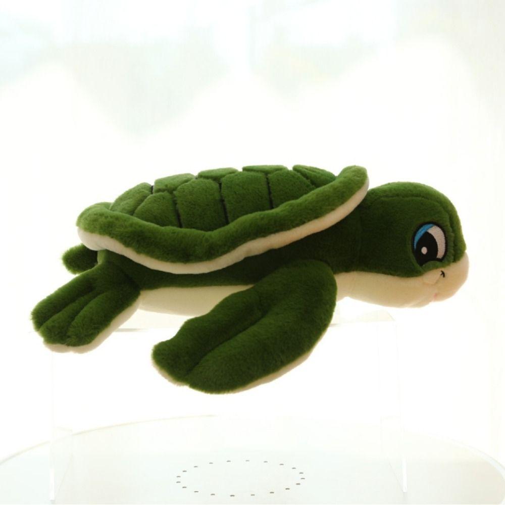 Fluffy Sea Tortoise Plush Toys Collection Turtle Animal Doll Animal Sea Turtle Pillow Car Decor