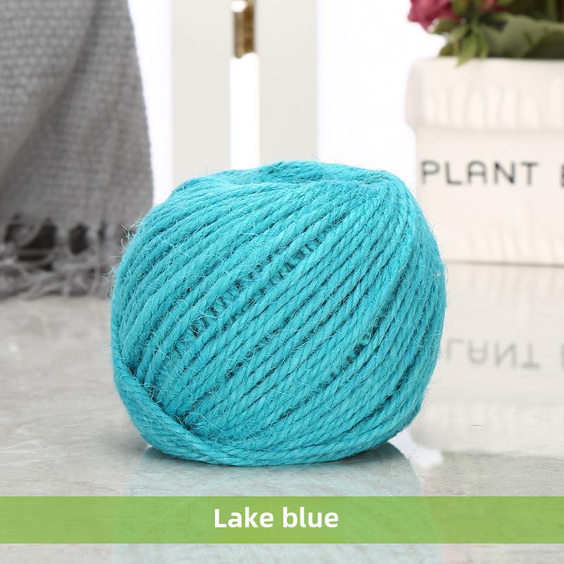 Vintage Style Colored Hemp Rope for DIY and Photo Clips (1.5-2mm, 25m/50m/100m)