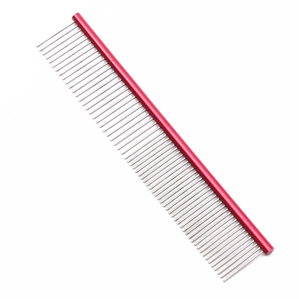 Teddy Dog Detangling Stainless Steel Comb for Grooming Large Dogs