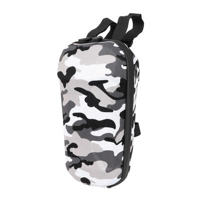 Camouflage Grå 3L Fronttaske Scooter Opbevaringstaske EVA Scooter Styrtaske Stor Kapacitet Vandtæt Scooter Fronttaske Løbehjul Foldbar Cykel Universal