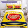 Arsenal F.c. Customized Name Bed CoverBed Perfect for Bedrooms Breathable Duvet Cover Home Decor Perfect Gift for Friends & Family