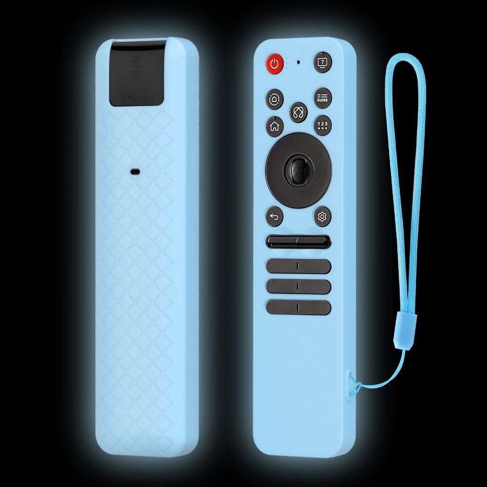 Silicone Protective Case for LG MR25GA Remote Controller Cover with Lanyard Shockproof Soft Shell Remote Control Sleeve Protect