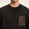 GXG Men's Winter Loose Round Neck Wool Sweater