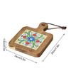 Retro Wood Tile Insulated Mats Anti-Scalding Table Mats Home Decoration Placemats  Cup