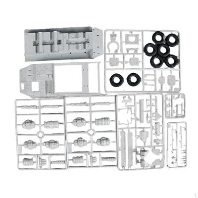 1:35 Tank Model Kit,All Terrain Tank,Realistic Party Favor Battle Toy Vehicle for Children