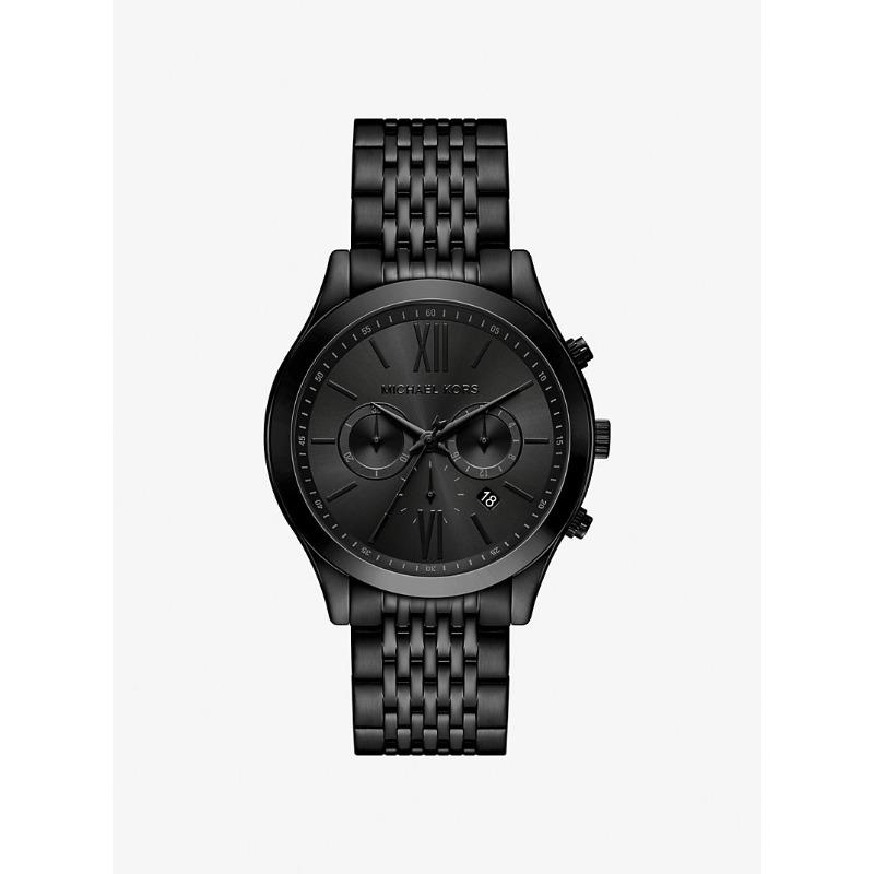 Большие часы Michael Kors Aspyn с черным покрытием MKO1211 чёрный