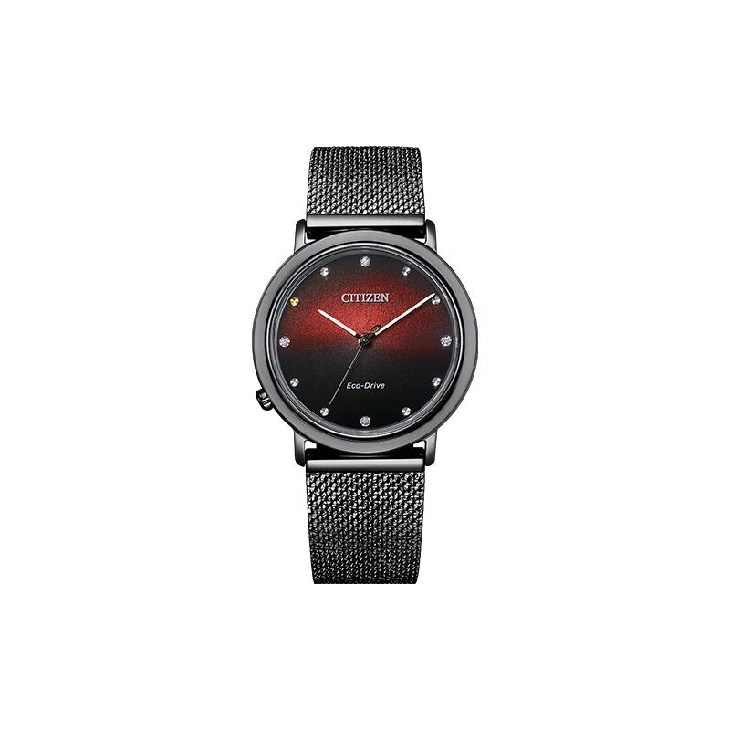 

CITIZEN Eco-Drive Series L Series Flowers in the Wind·Hazy Moon Series 10th Anniversary Limited Edition Photo Energy Quartz Women s Watch R EM1007-47E синій