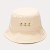 1pc Sunflower Embroidered Bucket Hat Simple Literary Style Basin Hat Summer Thin Sun Hat For Women