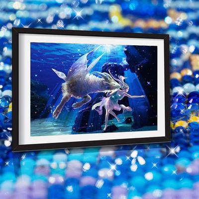 Pittura diamante 5d fai da te 12 costellazioni zodiacali di diamanti ricamate Paesaggio stellato Punto croce
