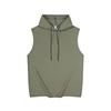 Loose Hooded Sleeveless Summer Casual Solid Color Tank Top