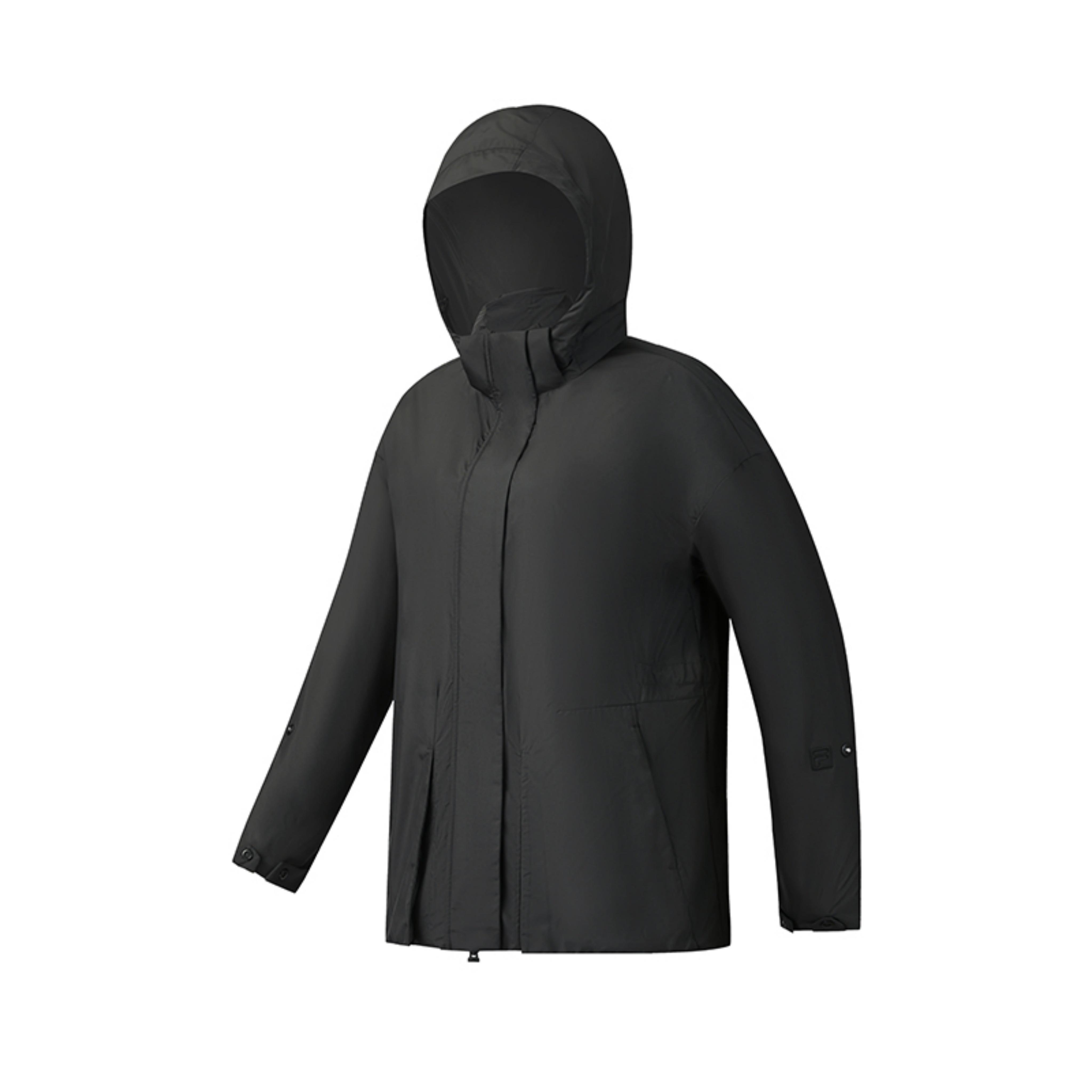 

Fila Серия Гольф Съемный Минималистичный Повседневный Спортивный Классический Удобный Универсальный Хлопковый Костюм-Двойка Женские куртки A11W545932FBK S