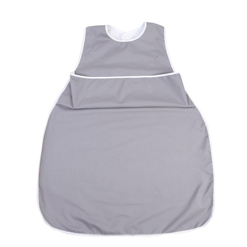 Oil Proof Adult Bibs Washable Elderly Bib Dirty Resistant Mealtime Bib Elderly Care