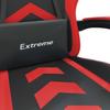 Gaming Chair Black and Red Synthetic Leather