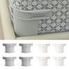 4Pcs Adjustable Bed Sheet Clips Non-slip Invisible Anti-Slip Sheet Holder DIY Anti-run Bed Sheet Grippers Fixed Bed Sheet Holder