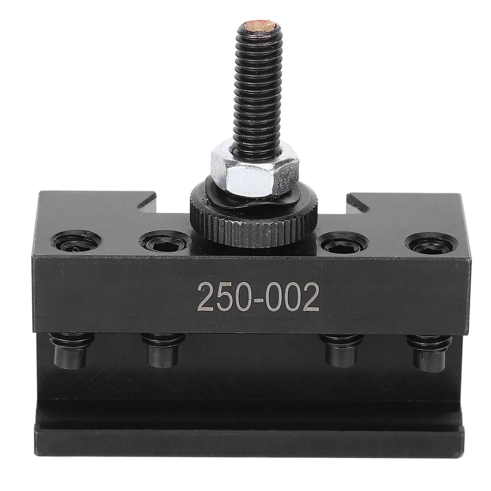 

250‑001 Quick Changing Tool Post Quick Changing Tool Post CNC Turning HighCarbon Steel Lathe Tool Holder Tool Holder