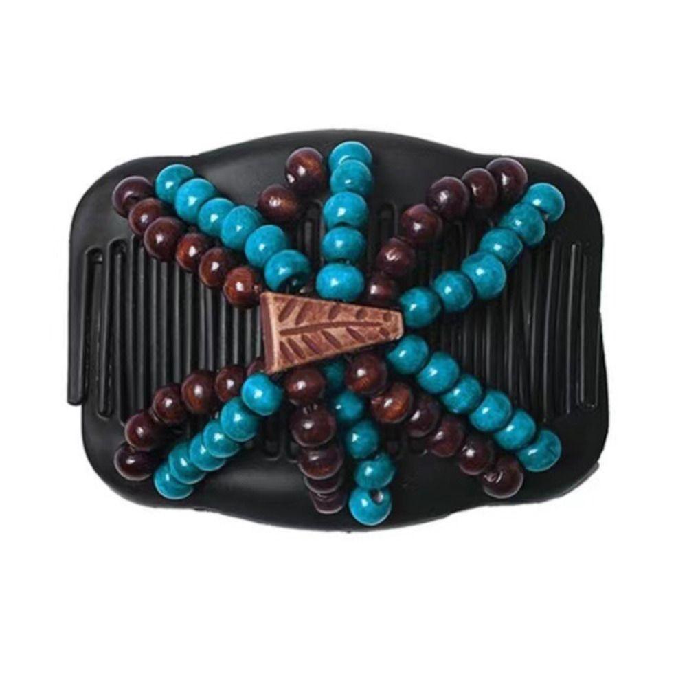 Haarstyling Vintage Magischer Haarkamm Dutt-Halter Haarspangen Klaue Elastisch Perlen Haarspangen DIY