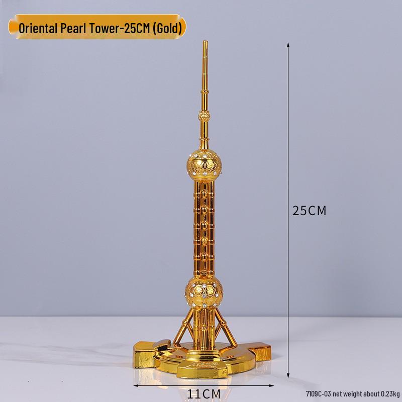 Golden Light Luxury Resin Handicrafts Collection: Ornaments for Office, Living Room, Wine & TV Cabinets