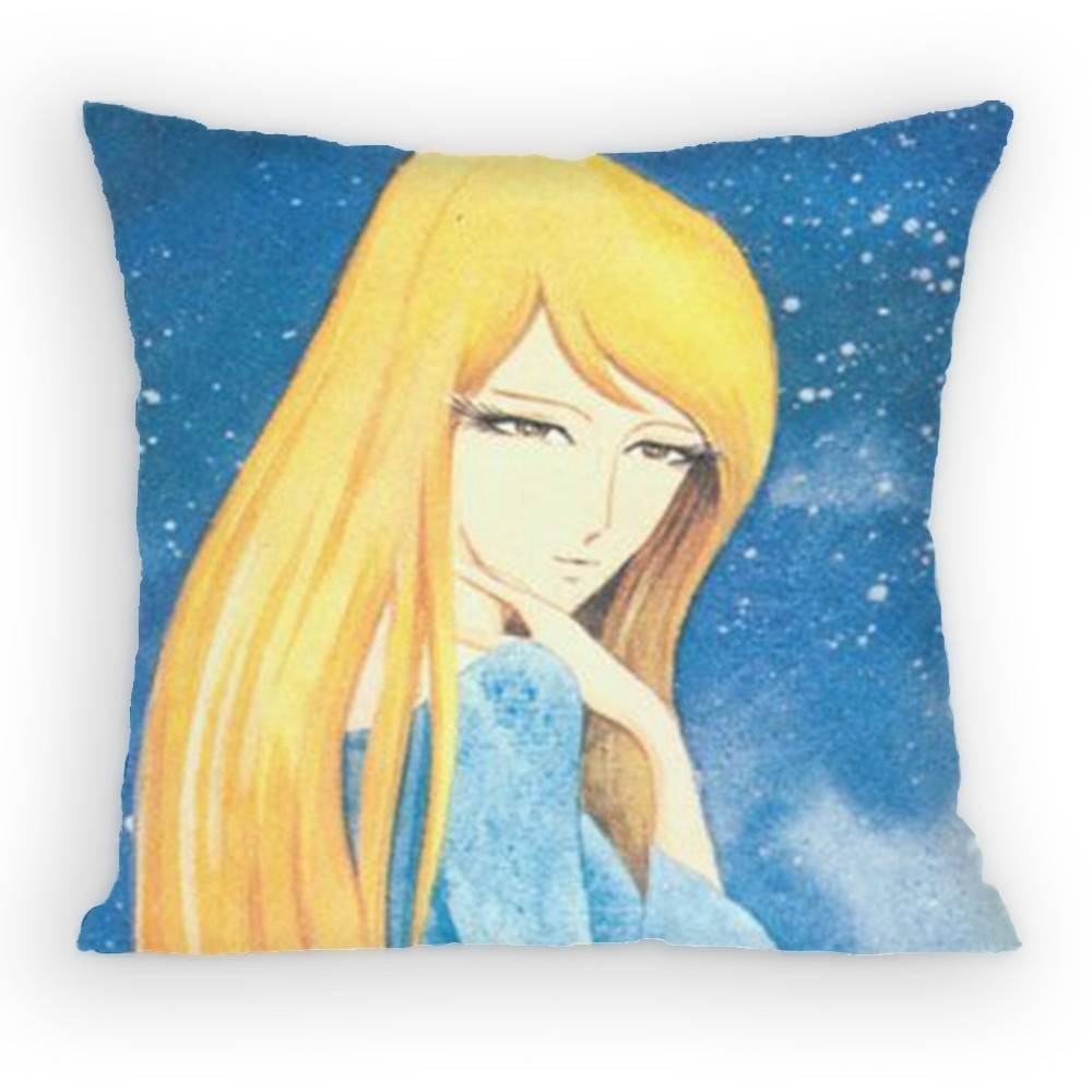 Galaxy Express Maetel Pillow Case Sofa Living Room Bedroom Headboard Backrest Cushion Square Cushion Nap Time