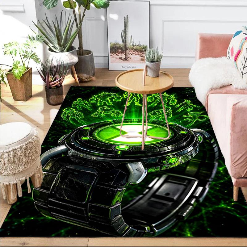 Ben Alien Force Area Rug Suitable for Indoor And Outdoor,Carpets for Kitchens, Homes, Offices, Living Rooms,Home Decor,Christmas Gift