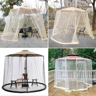 Mosquitoes Bug Net Outdoor Lawn Garden Camping Umbrella Sunshades Cover for Garden Yard Patio Yard Party Decoration