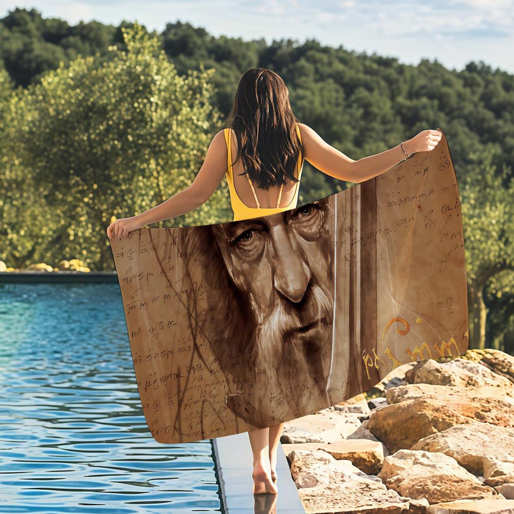 Movie The L-Lord of the R-Rings Towel Quick Drying Beach Towels Are Suitable For Swimming Pools Camping Yoga And The Gym
