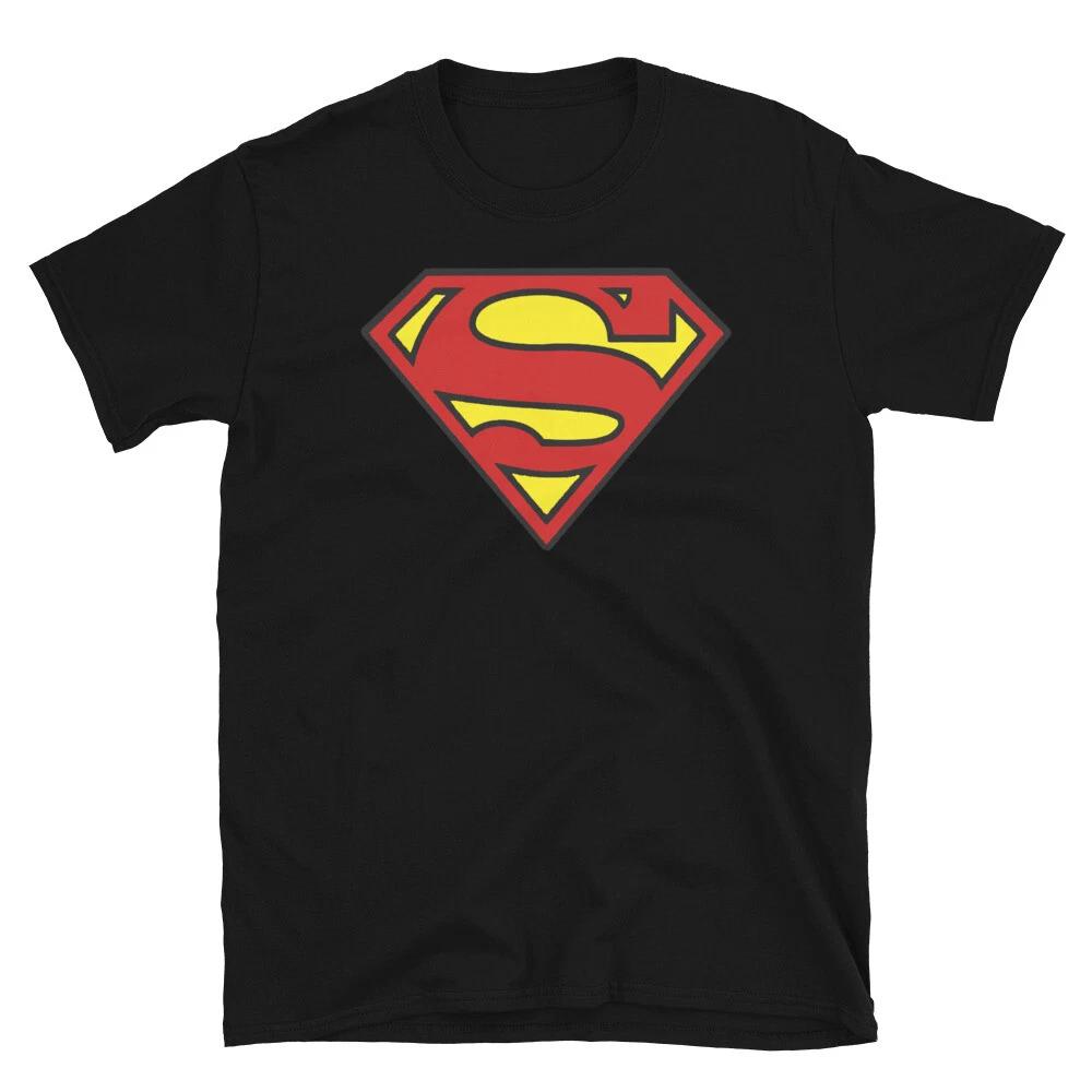 

SUPERM SUPERHERO ACTION MOVIE FAN GRAPHIC TRENDY Short-Sleeve Unisex T-Shirt XL