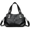 Women's Bags, European and American New Middle-aged Women's Handbags, Retro All-match Multi-layer Large-capacity One-shoulder Messenger Bag